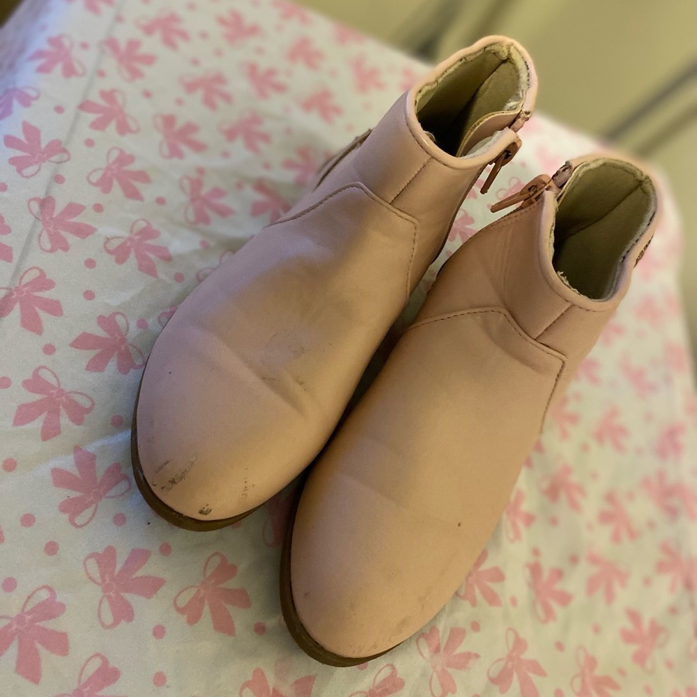Pink boots
